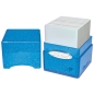 Preview: Ultra-Pro-Glitter-Satin-Cube-Blau-with-cards